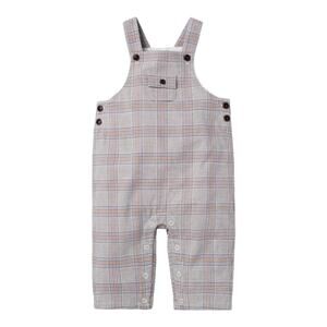 🆕 Janie And Jack NWT “The Plaid City Baby Overall.” 3-6 months
